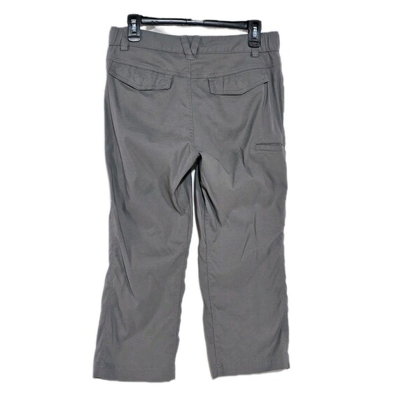 Duluth Pants Capri Hiking  Women Sz 6 Gray Outdoor Duluth Trading Nylon Spandex - Picture 3 of 10